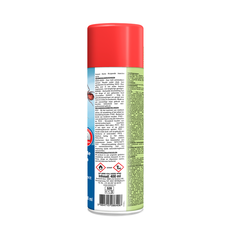 Pro-tect 1076860 - spray insetti striscianti 400mlproteggi casa | 2 pezzi