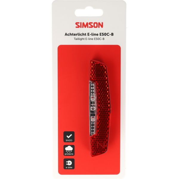 Fanale posteriore Simson Aurora e-line e50c-b