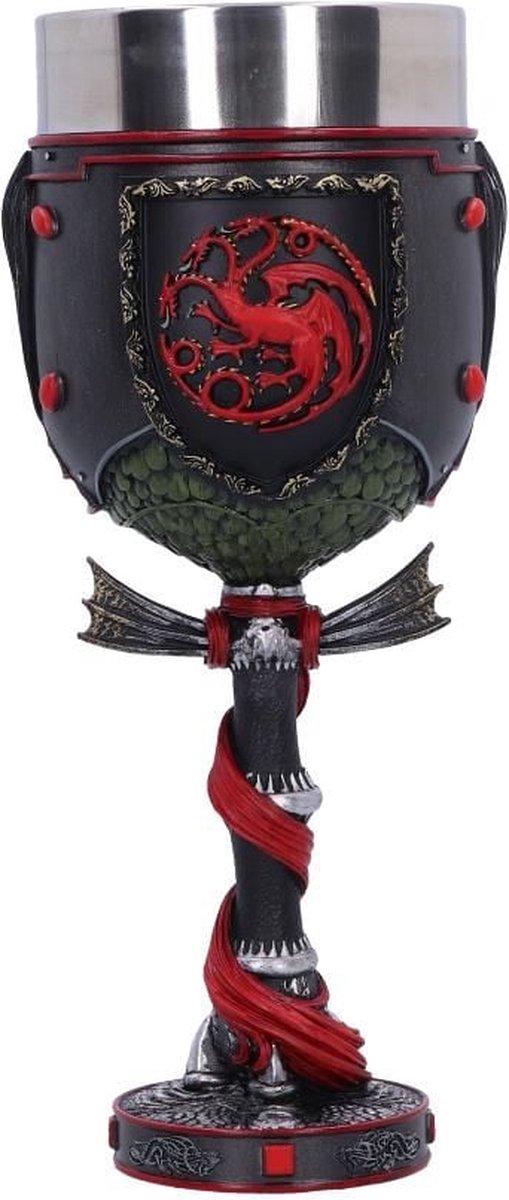 Nemesis now - casa del dragón - copa daemon targaryen 19.5cm