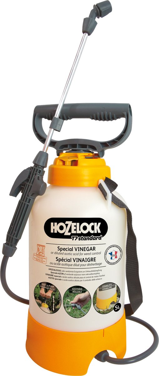 Spruzzatore a pressione per aceto Hozelock T7 - da utilizzare con aceto