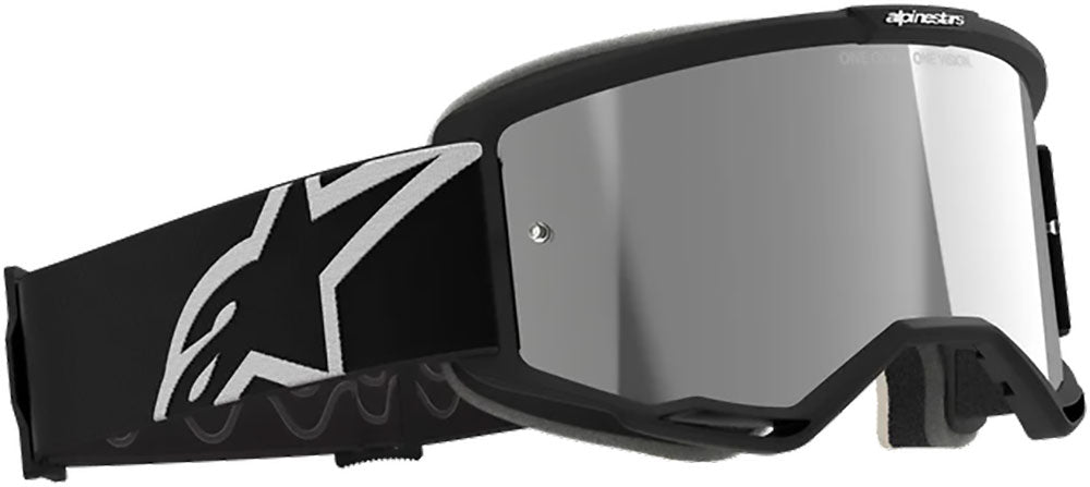 Alpinestars vision 5 corp (mirror silver) - maschera da mtb