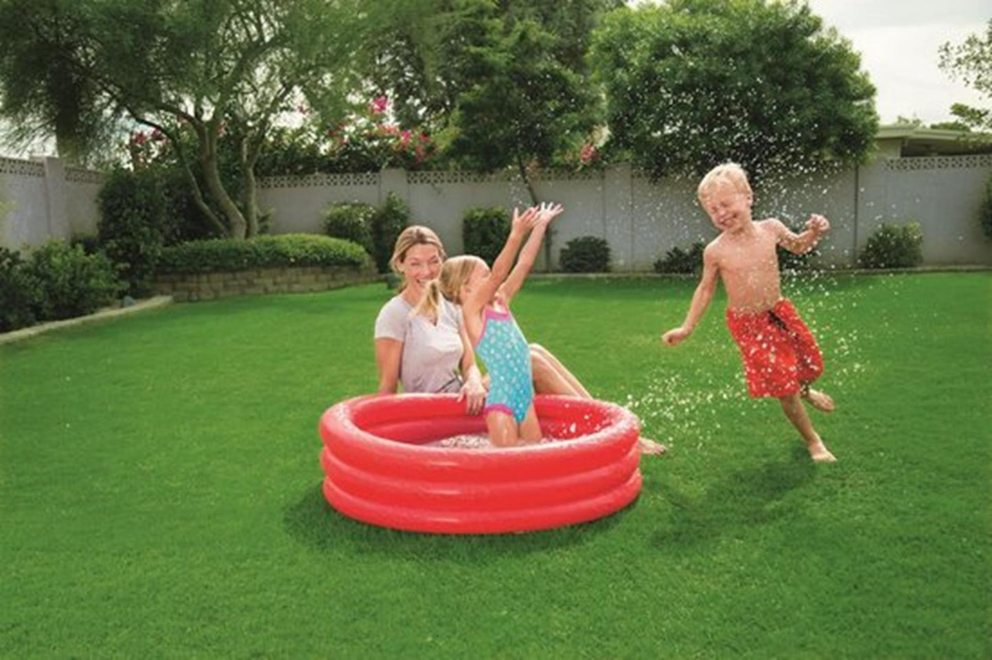 Piscina Bestway 3 anelli 102x25 cm assortiti
