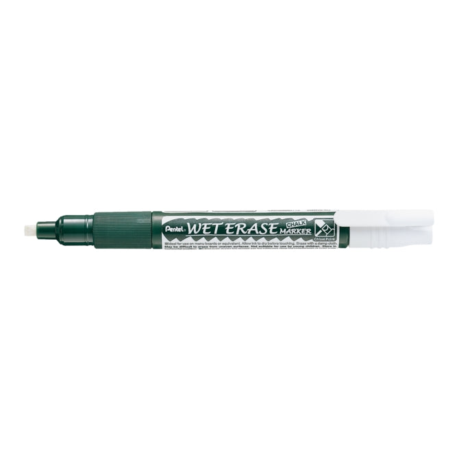 Pen de fieltro cuantore Pentel Pentel SMW26 Marcador de tiza White 2-4 mm