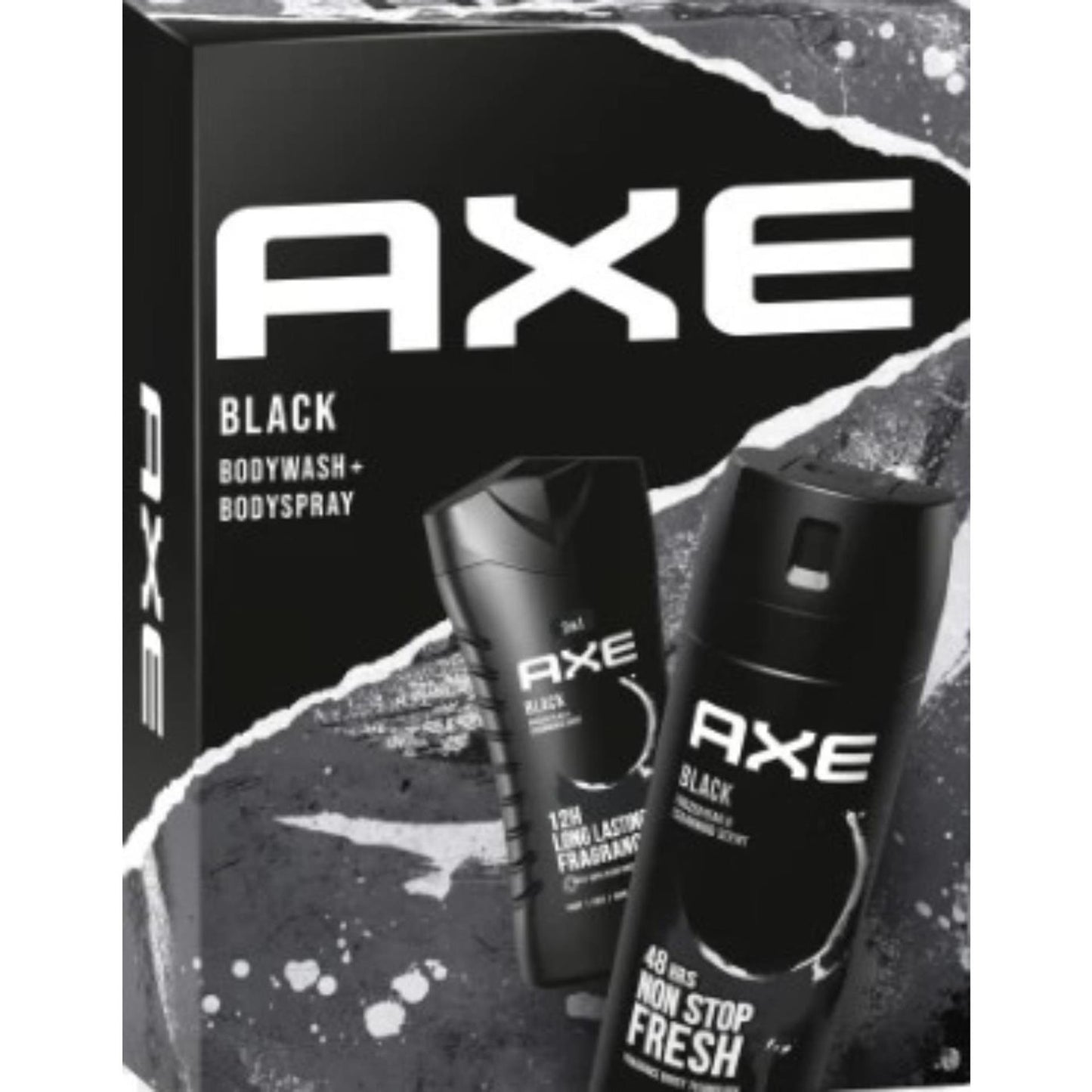 Set regalo Axe doccia deo spray nera
