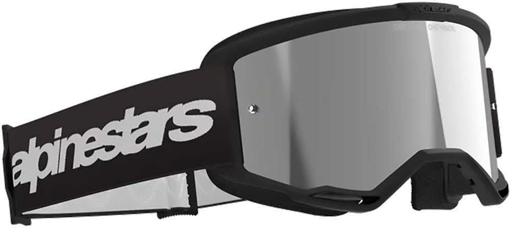 Alpinestars vision 3 wordmark (espejo plateado) - gafas mtb