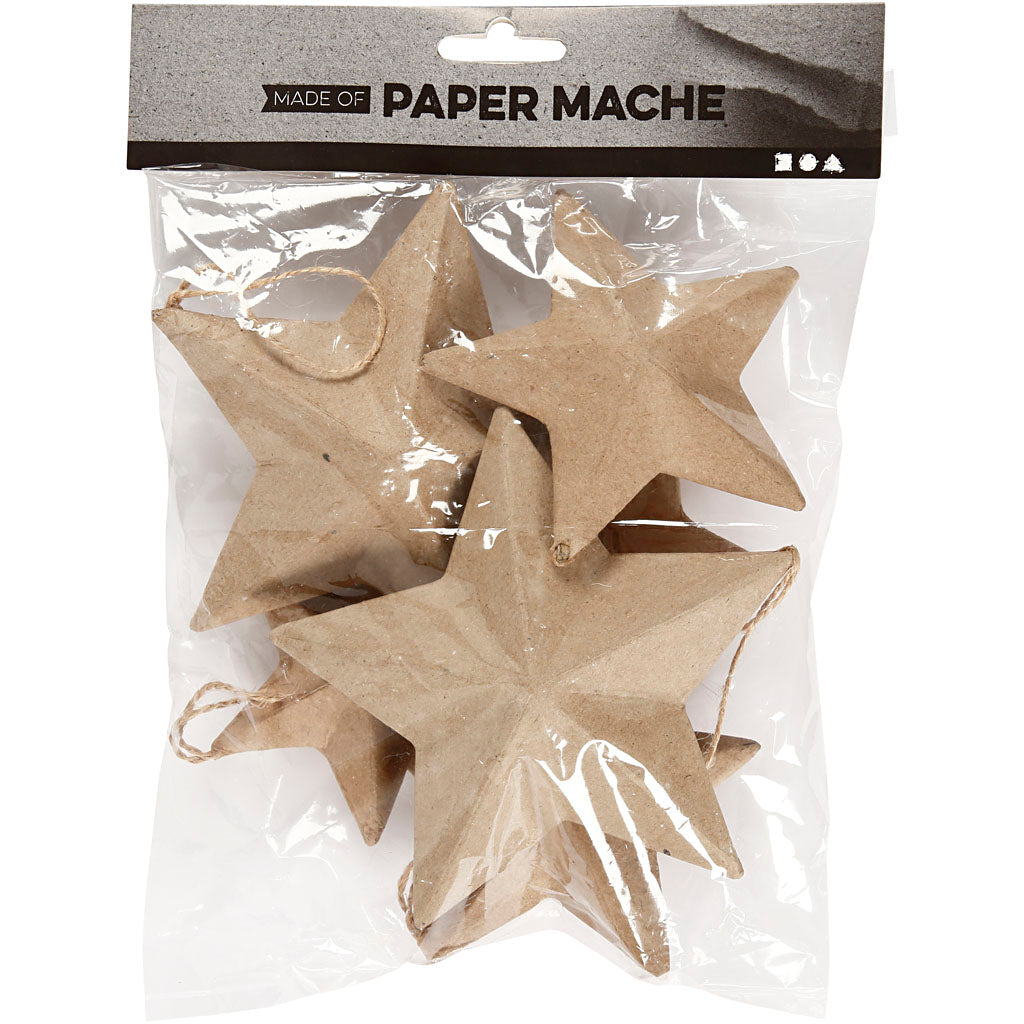 Stelle Creative Company, d 7,5+10+12,5 cm, 6 pezzi 1 scatola