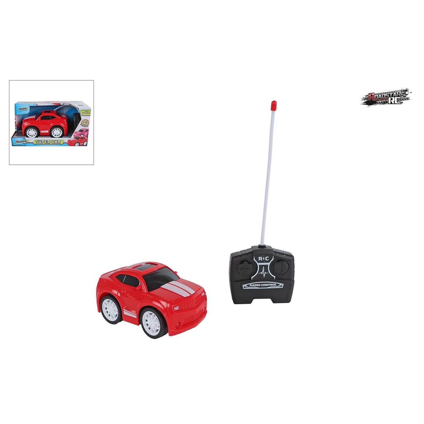 RC STORABLE AUTO ROADSTAR RC Rood 27MHz, 13,5 cm