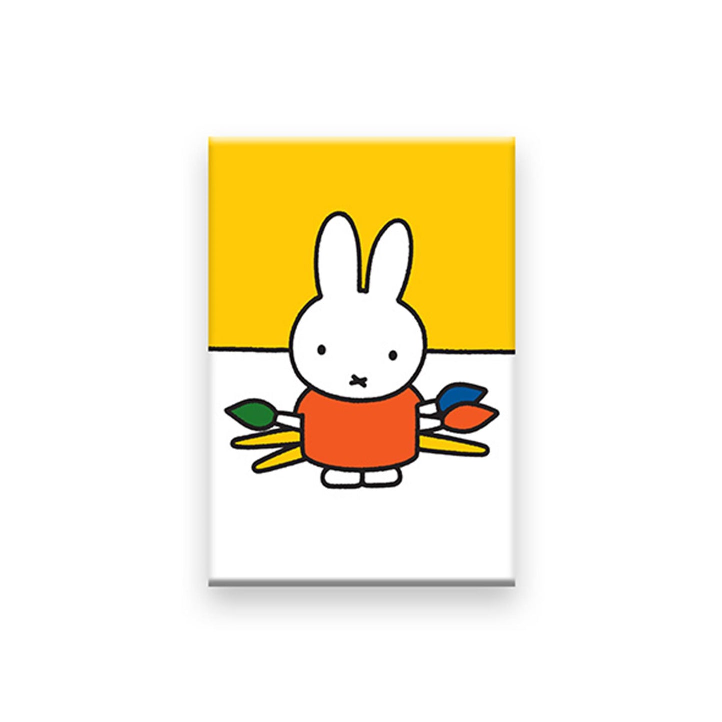 Artista della banda stagnata del magnete del frigorifero di Miffy