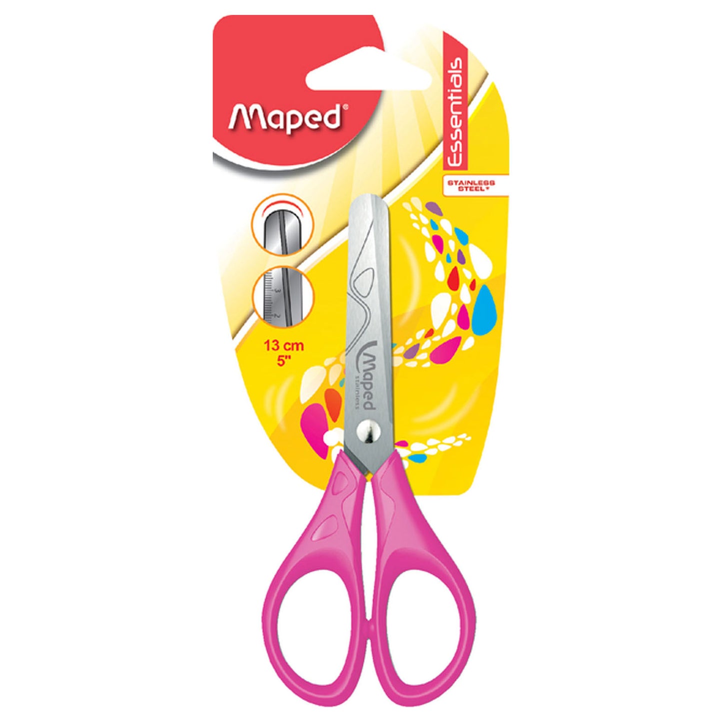 Maped Maped Schare con punto redondo y dirección de chile 13 cm