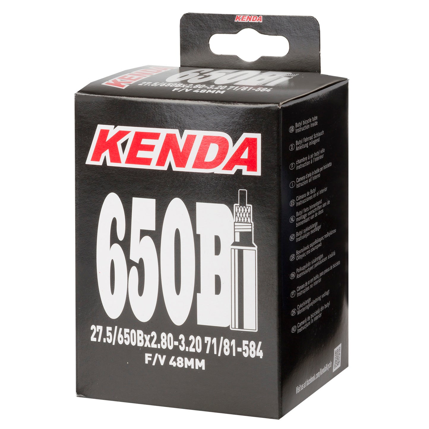 Camera d'aria per bicicletta Kenda 27,5 x 2,80 - 3,20
