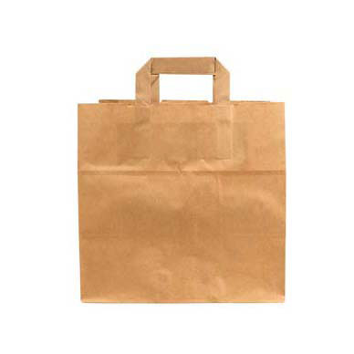 Bolsa de regalo Quantore marrón, 250 uds.