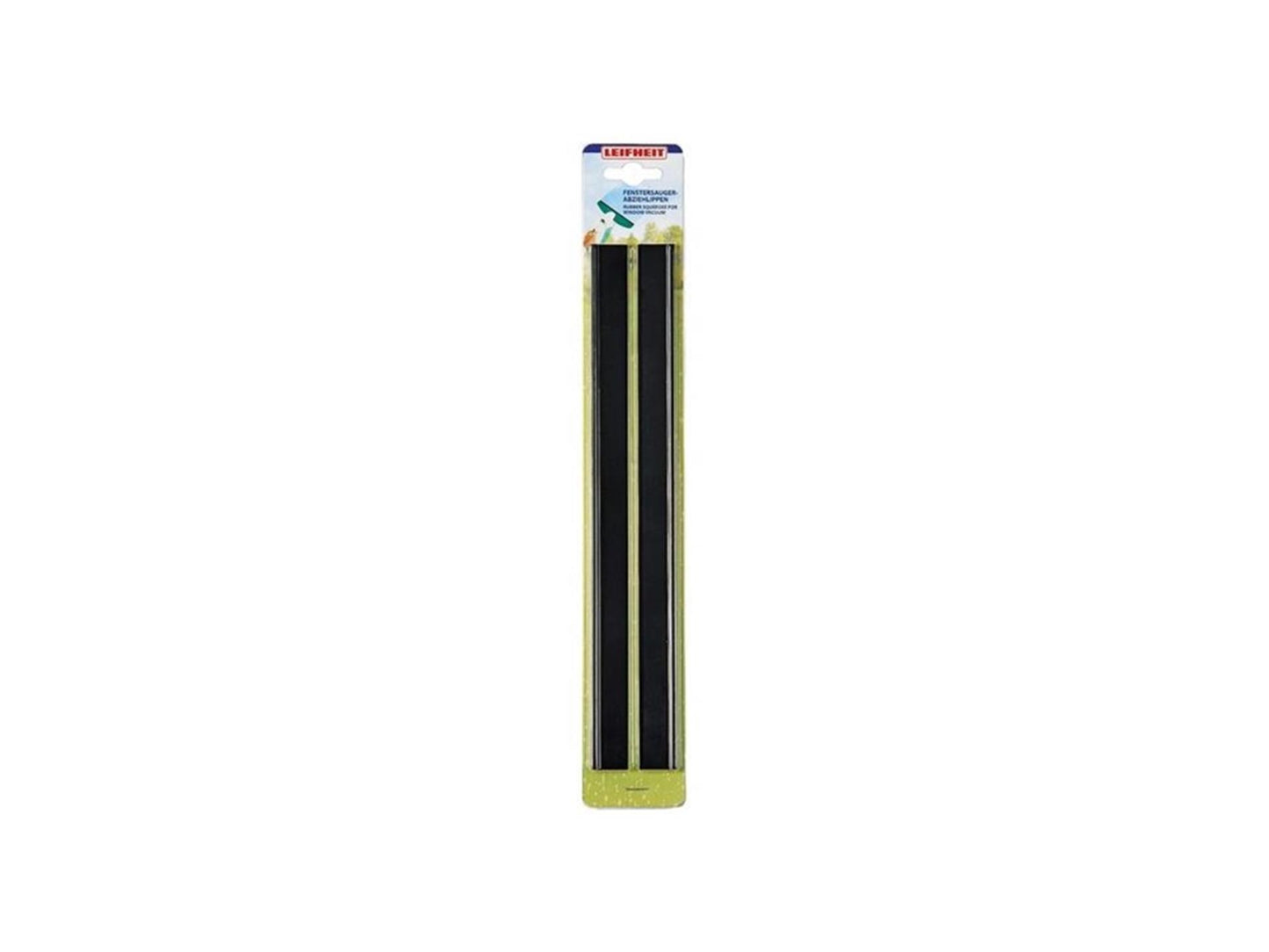 Leifheit leifheit 51160 seco de goma limpia Pintas de reemplazo para ventana 28 cm 2 piezas