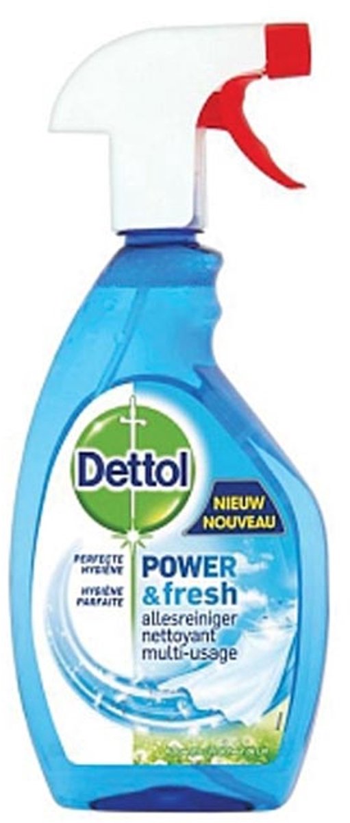 Dettol power Fresh - Spray limpiador multiusos - Cotton Fresh - 500 ml