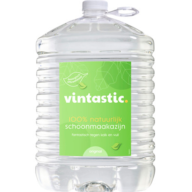 Vintastic 1074502 - aceto detergente naturale 5l | 6 pezzi