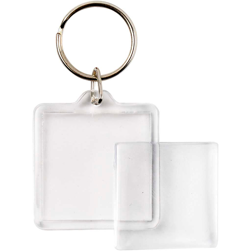 Keeychain Creative Company, Dim 40x40 mm, 25 pezzo 1 scatola