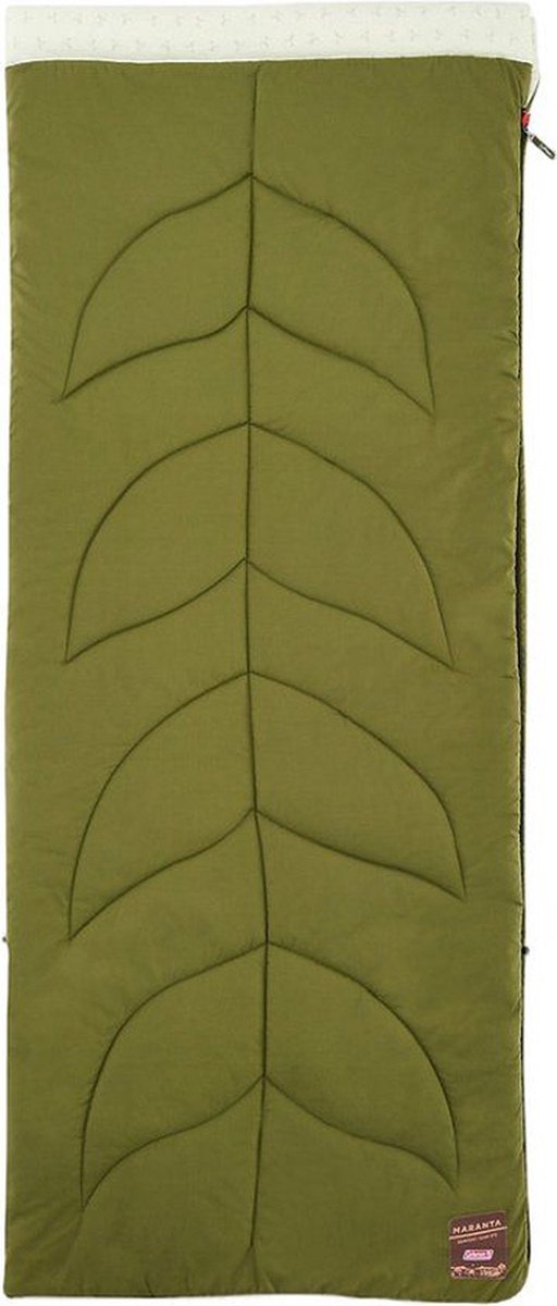 Saco de dormir Coleman maranta l - 205 x 85 cm - verde