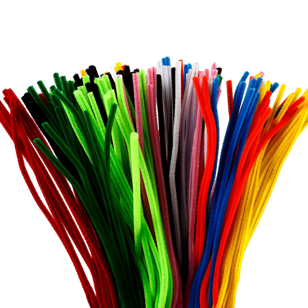 Ciniglia Creative Company, l: 45 cm, spess. 6 mm, vari colori, 200 div 1 scatola