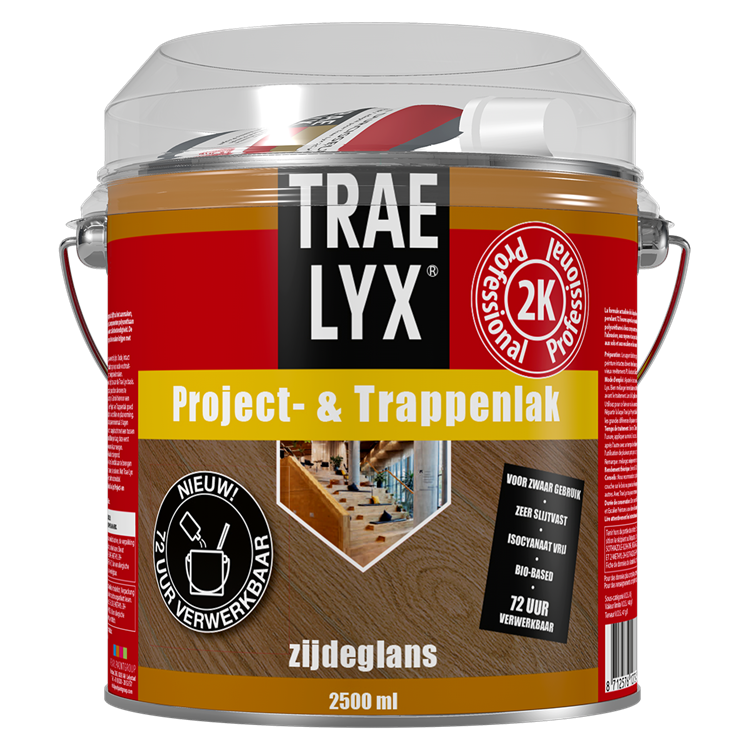 Trae-lyx 1074358 - tl prjct - vernice per scale come segue 2,5lt | 1 pz