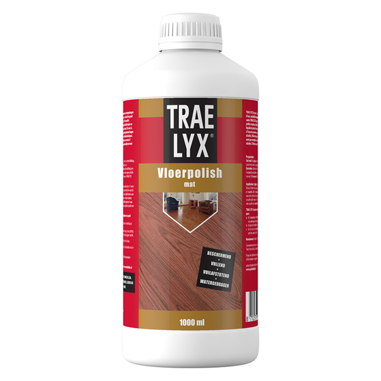 Trae-lyx 1074354 - tl vloerpolish mat 1 lt | 1 stuks