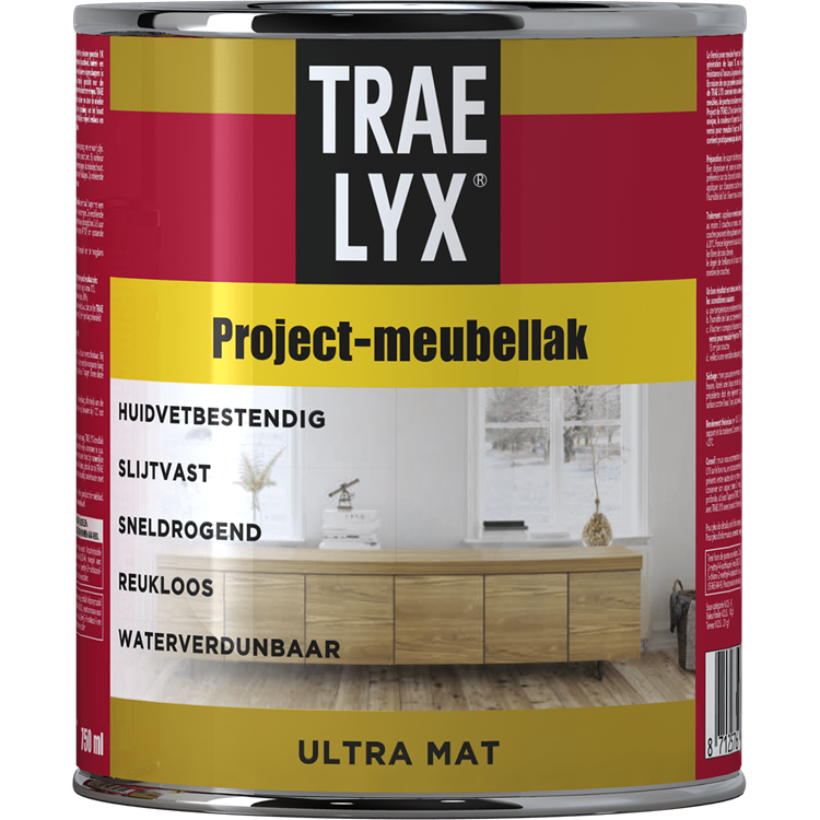 Trae-lyx 1074363 - tl prjct meubellak u-mat 750m | 1 stuks