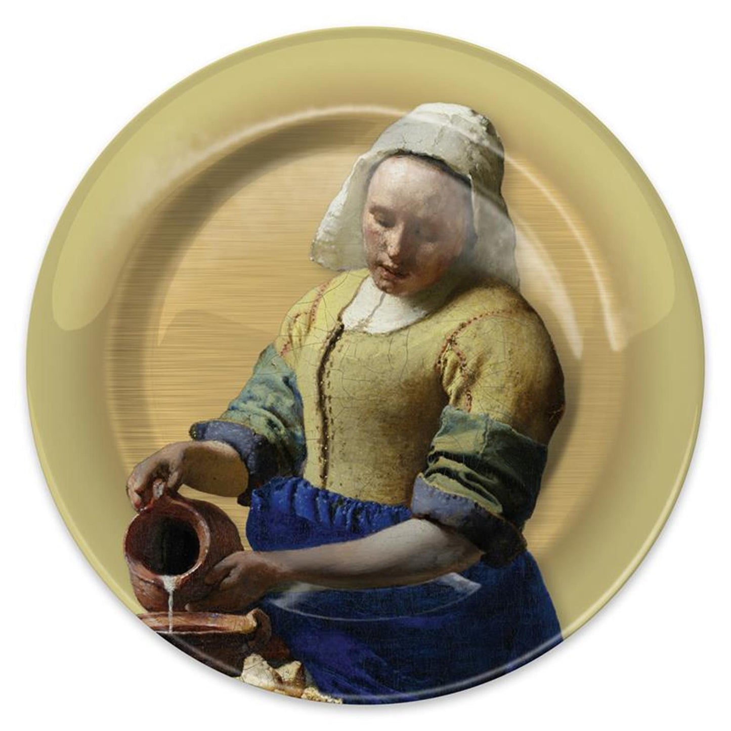 Piatto lattaia in metallo ø26cm