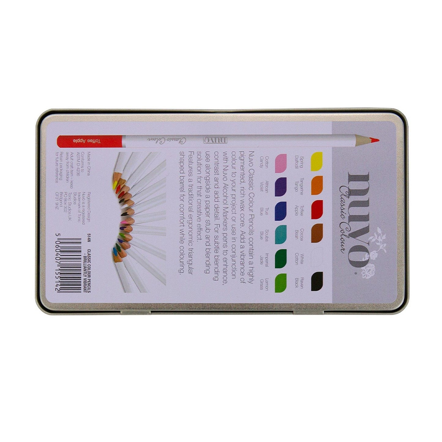 Nuvo di tonic studios nuvo • matite colorate classiche brillantemente vibranti