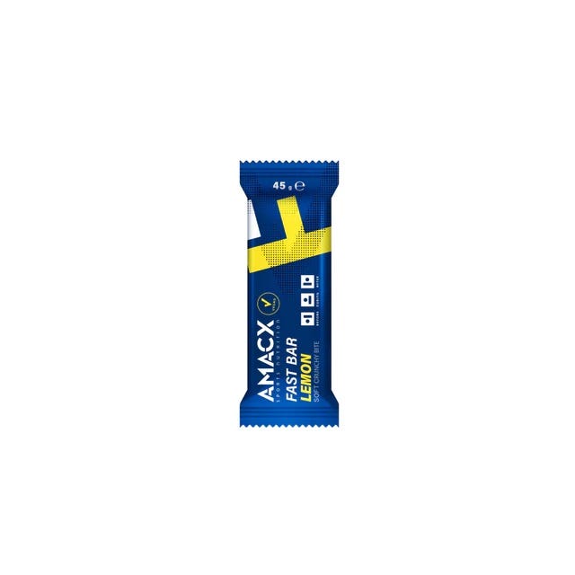 Amacx barrita energética fast bar limón 12x45gr.