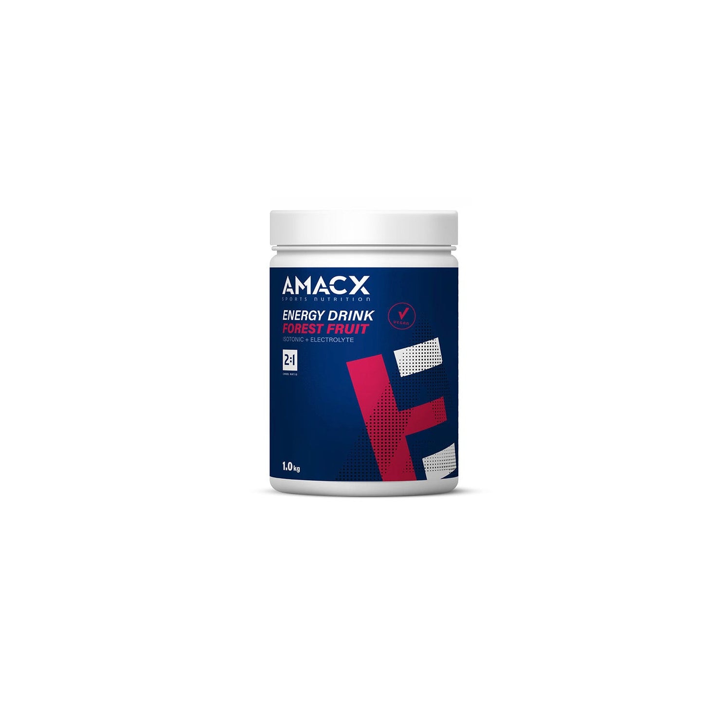 Amacx bebida energética bebida energética 2:1 isotónica de frutas del bosque 1kg