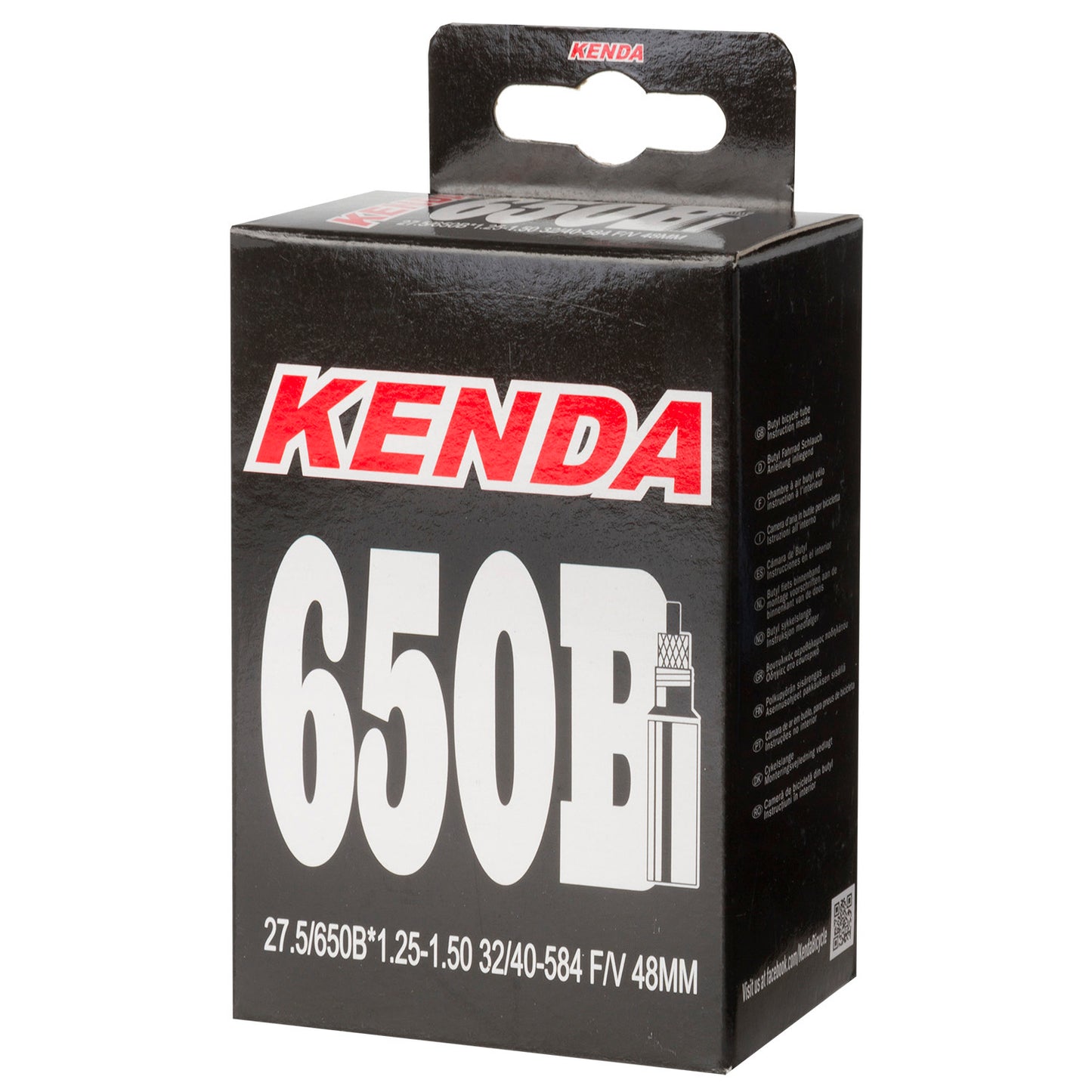 Camera d'aria per bicicletta Kenda 27,5 x 1,25 - 1,50
