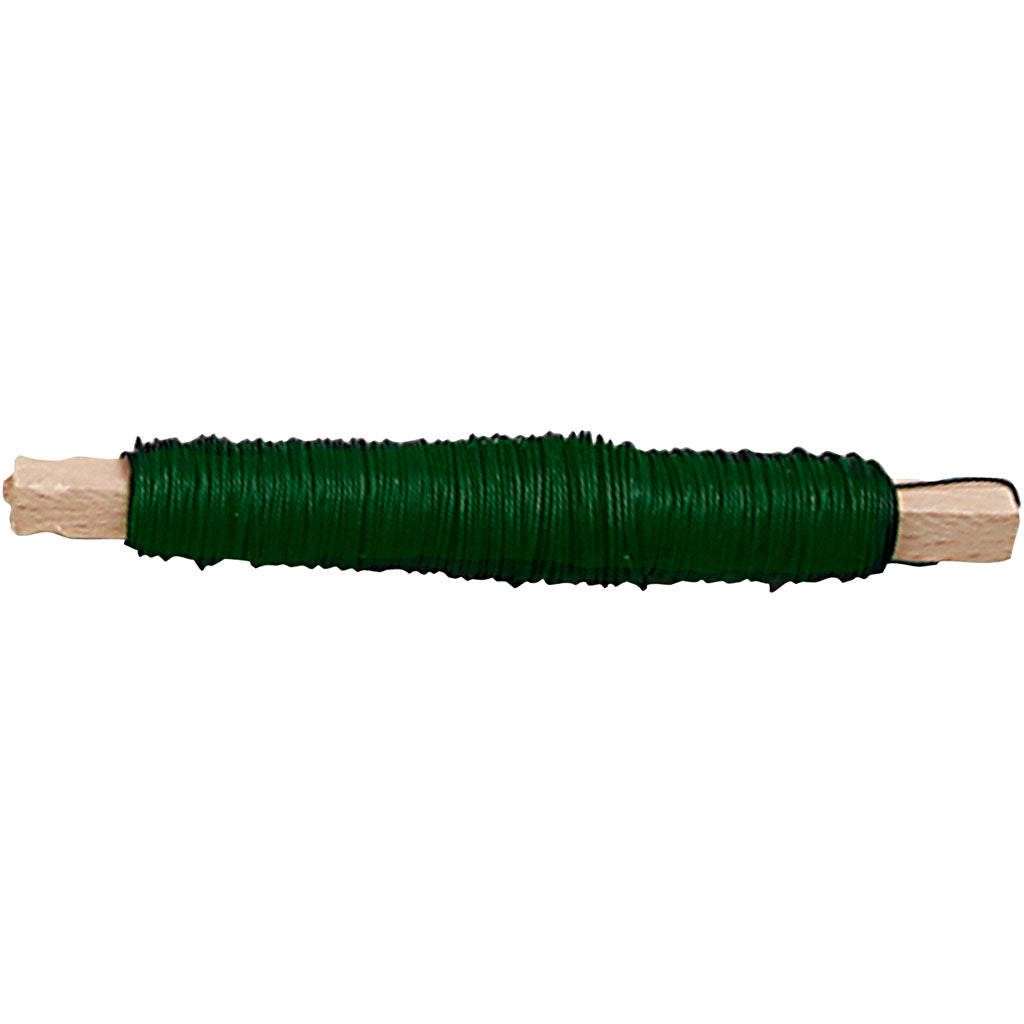 Filo floreale Creative Company, spessore 0,5 mm, verde, 50 m 1 rotolo