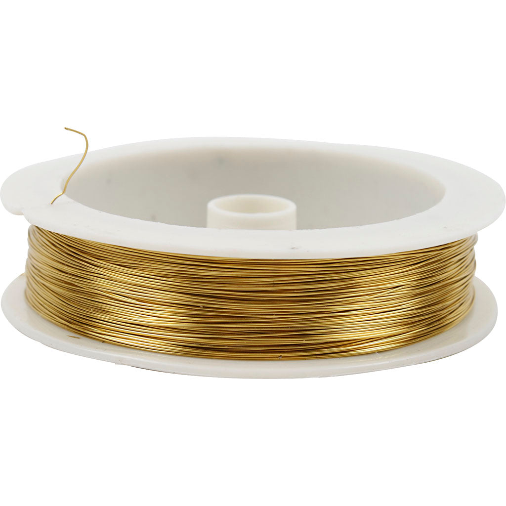 Alambre de cobre Creativ company, espesor 0,3 mm, 70 m 1 rollo