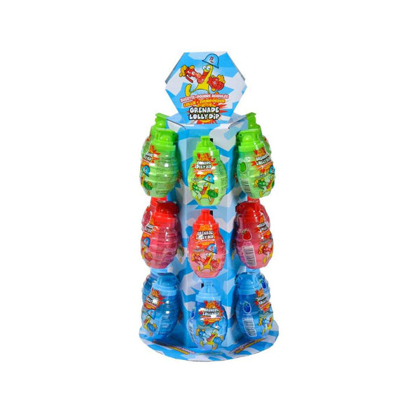 Divertida lamida de granada de caramelo (18x40gr)