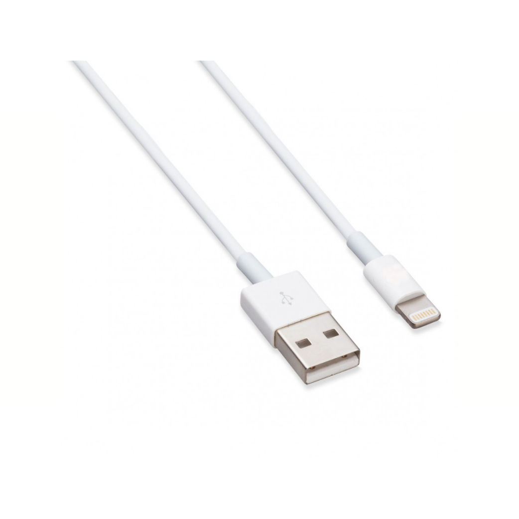 Cable de Lightning de iPhone, blanco 2.00m