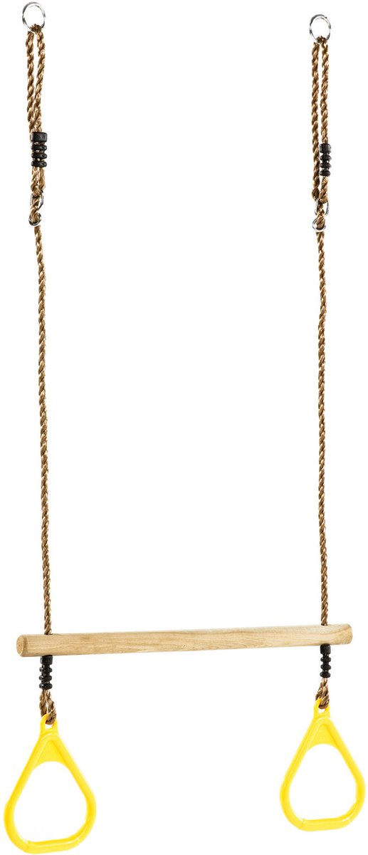 Kbt - trapecio con anillos de plástico - amarillo