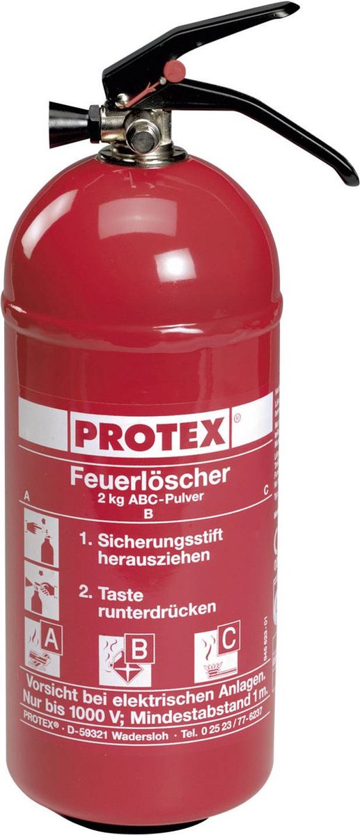 Protex polvo 2 l clase de fuego: a, b, c contenido 1 pieza(s)