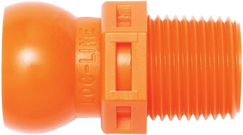 Loc-line 1 2 pezzo di connessione 3 8 npt (4 pezzi)