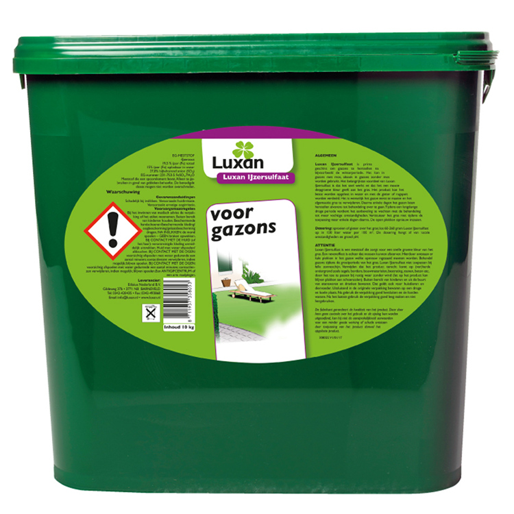 Luxan 1075180 - ijzersulfaat 10kg | 1 stuks