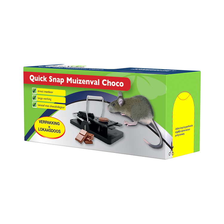 Luxan 1075226 - muizenval choco 1 st | 1 stuks