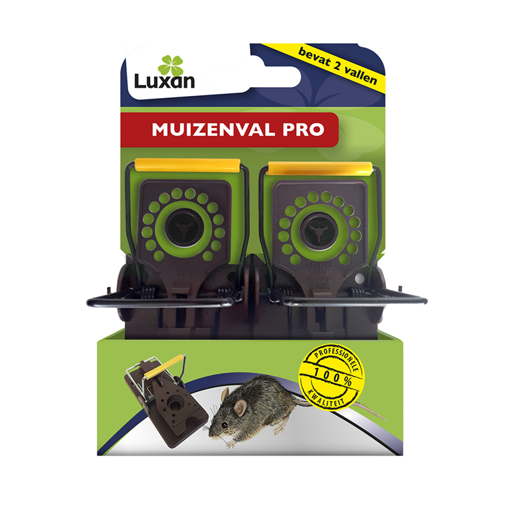 Luxan 1075222 - ratonera pro 2 uds | 1 pieza