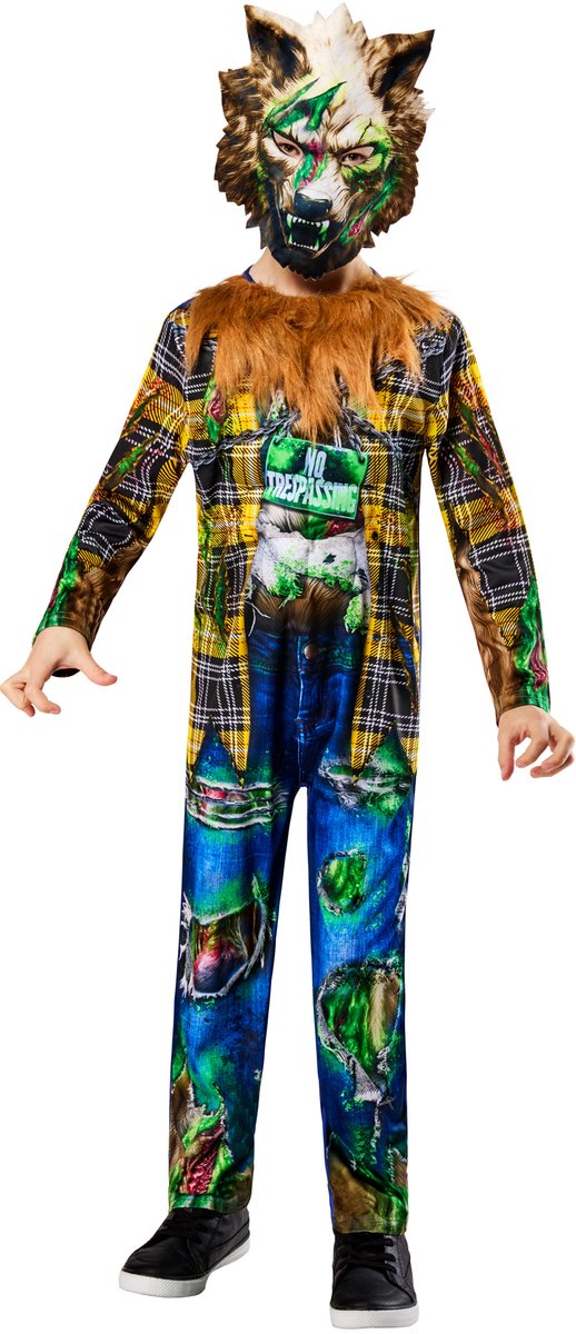 Disfraz infantil de hombre lobo tóxico Rubies - - talla 9-10 años
