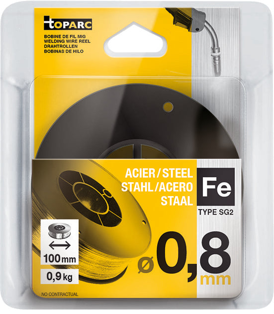 Bobina Gys 100mm, o0.8mm, 0.9kg, acciaio - 5193086609 5193086609