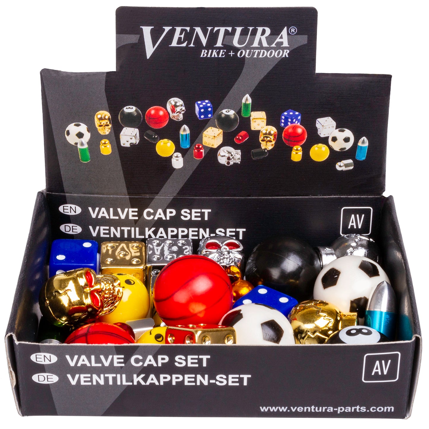 Set tappi valvola Ventura
