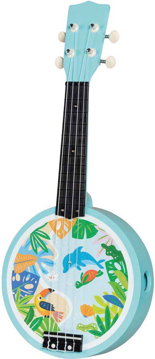 Banjo de madera de goki