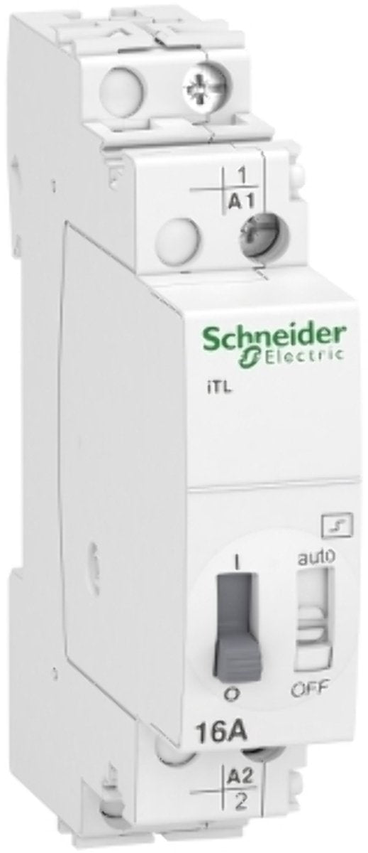 Schneider electric schneider teleruptor tl - 1p 1no 16a bobina 230 240v 50 60hz - a9c30811
