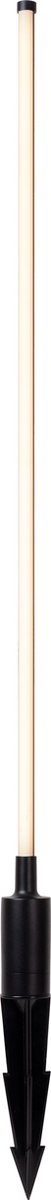 Lucide lornex - tuinspot - ø 4,9 cm - led - 1x6w 3000k - ip54 - zwart
