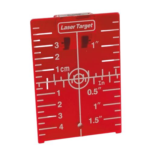Placa de objetivo Levelfix t50r roja