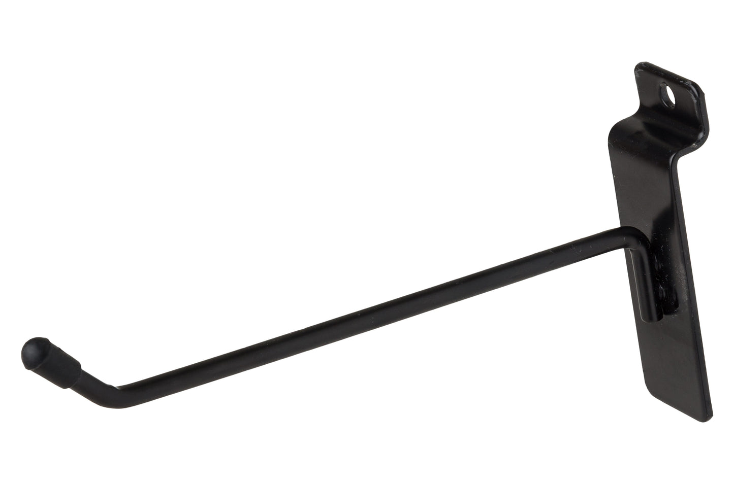 Promo gancio nero singolo 15 cm per parete dogata