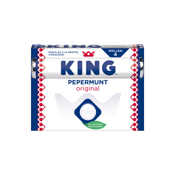 Rotolo King alla menta piperita confezione da 4 (24 pezzi)