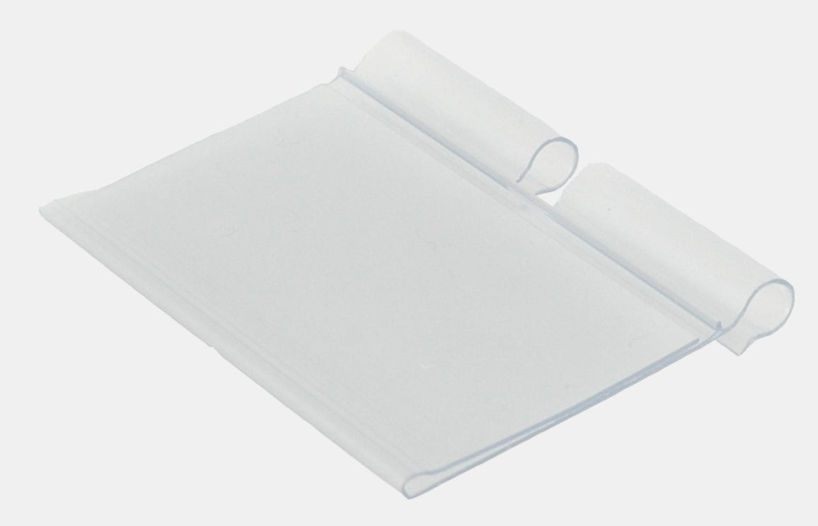 Scaffale porta etichette materiale plastica b5 h3