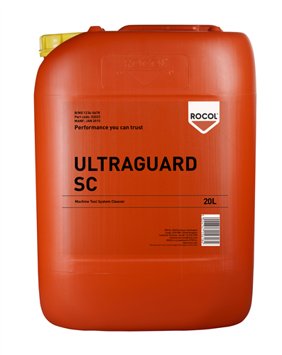 Rocol ultraguard sc detergente per sistemi di macchine utensili 20 litri